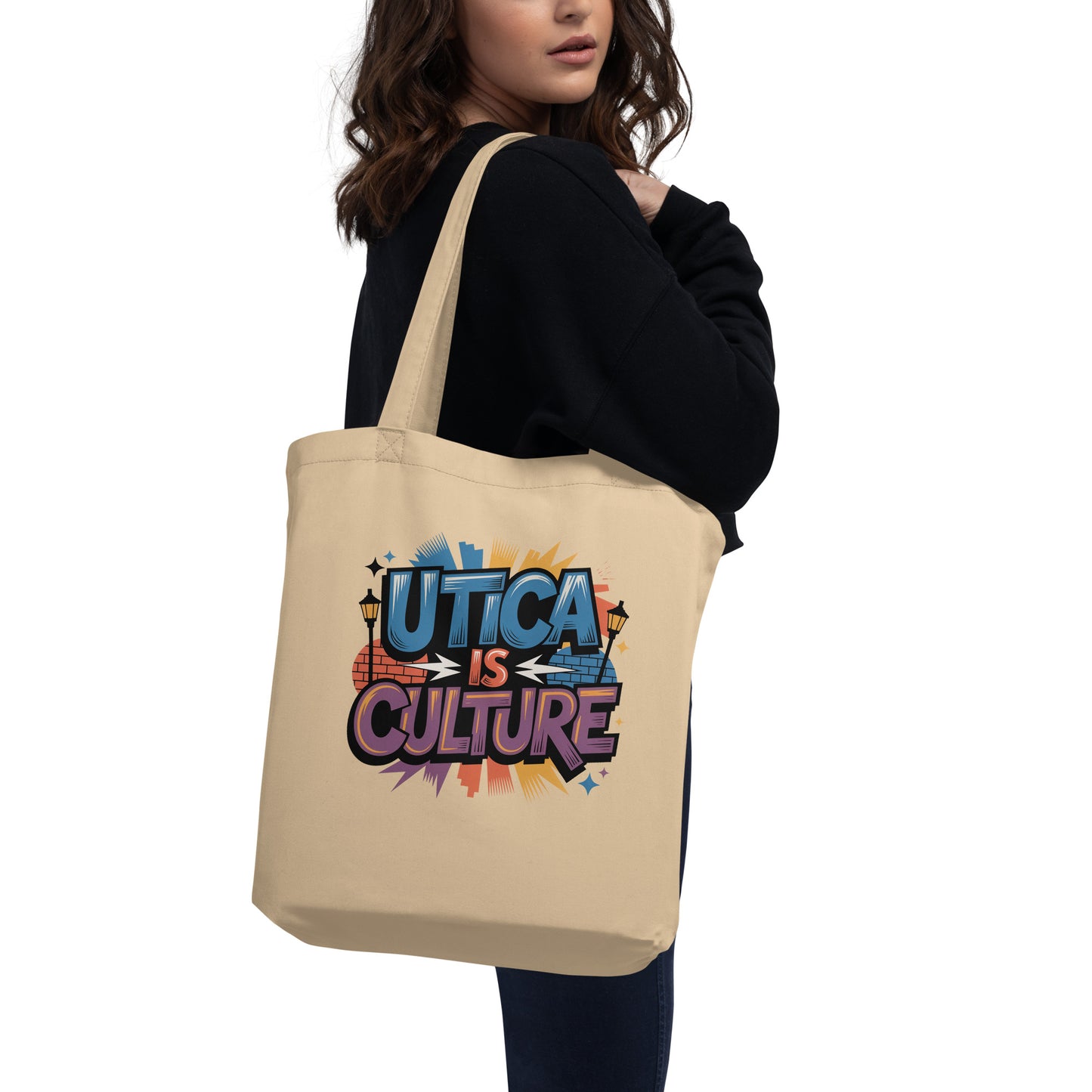 Utica Is Culture organic cotton tote bag