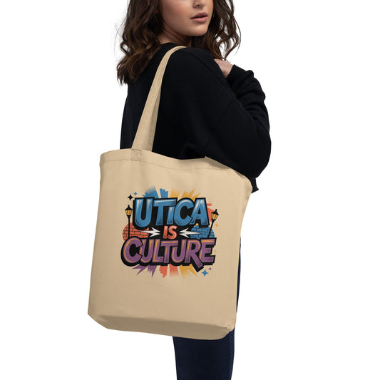 Utica Is Culture organic cotton tote bag