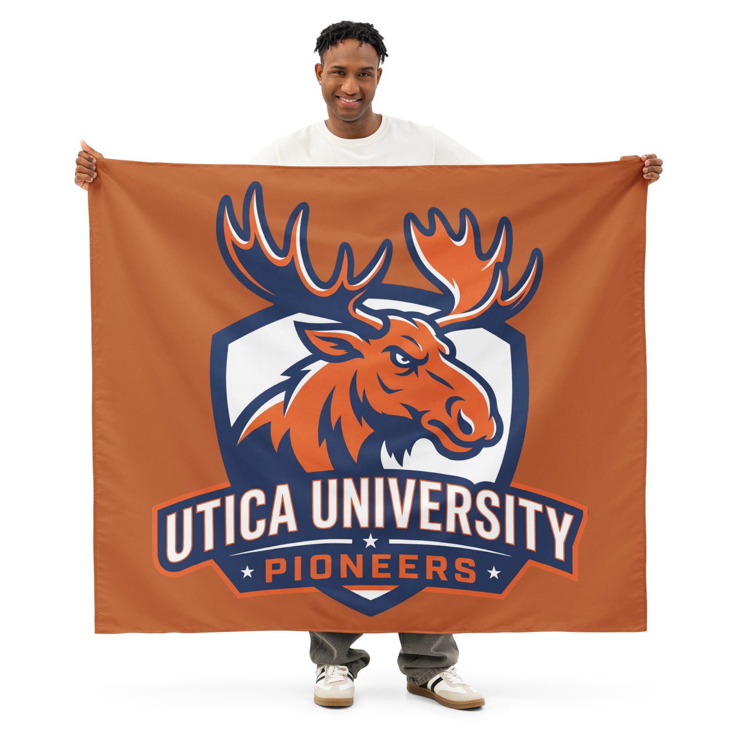 Utica Pioneers indoor wall tapestry