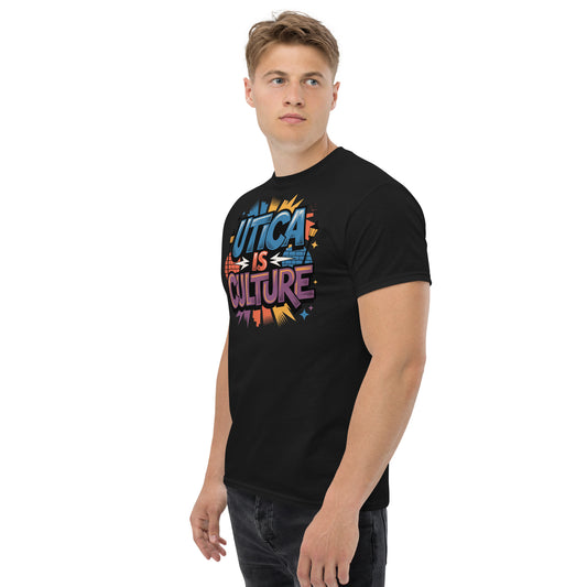 Utica Is Culture unisex cotton t-shirt, front