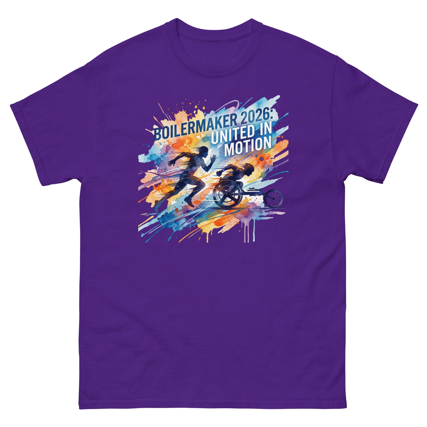 Boilermaker 2026 Utica unisex race day t-shirt, front
